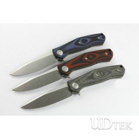 The bear head bladesmith 3 colors G10 knife UD402244